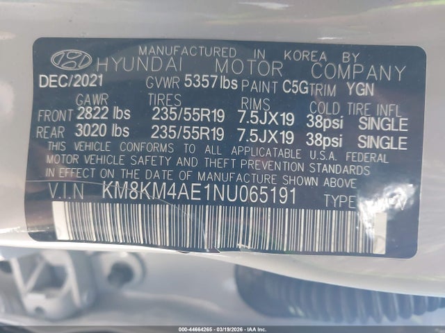 2022 HYUNDAI IONIQ 5 KM8KM4AE1NU065191 Photo 8