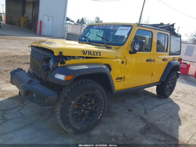 Aukcja sprzedaży 2020 Jeep Wrangler Unlimited Willys 4x4, vin: 1C4HJXDG5LW311926, numer aukcji: 44664316