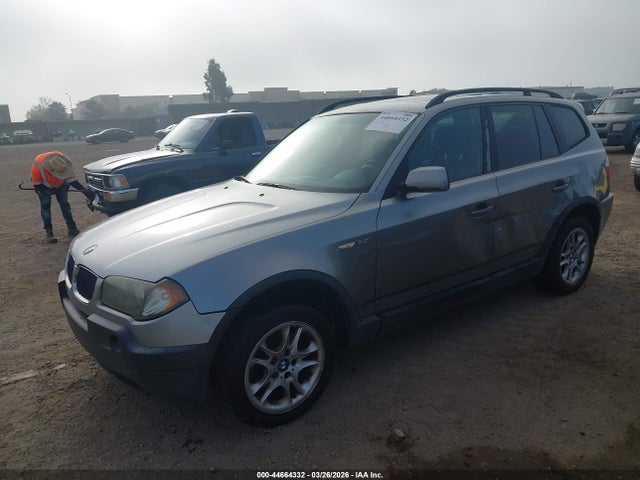 2005 Bmw X3 2.5i მანქანა იყიდება აუქციონზე, vin: WBXPA73495WC48373, აუქციონის ნომერი: 44664332