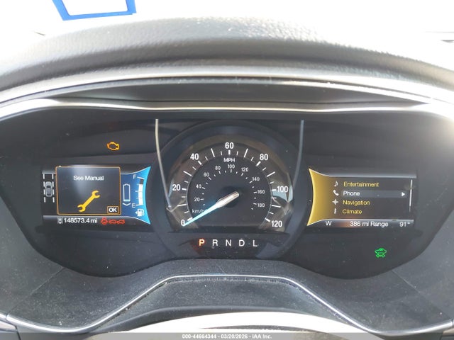 Продаж на аукціоні авто 2016 Ford Fusion Energi Se Luxury, vin: 3FA6P0PU1GR202053, номер лоту: 44664344
