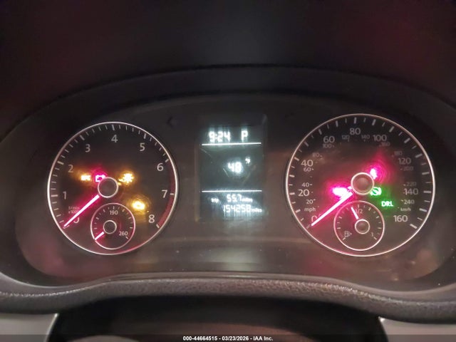 2013 Volkswagen Passat 2.5l S მანქანა იყიდება აუქციონზე, vin: 1VWAP7A31DC034340, აუქციონის ნომერი: 44664515