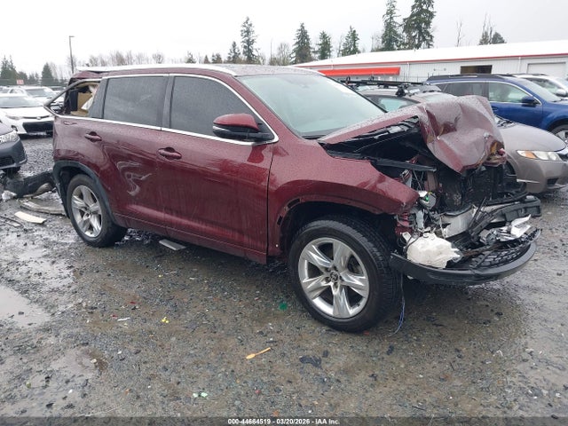 2016 TOYOTA HIGHLANDER 5TDDKRFH6GS340502