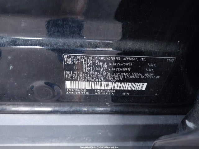 2022 TOYOTA RAV4 HYBRID 4T3B6RFV3NU068469 Photo 8
