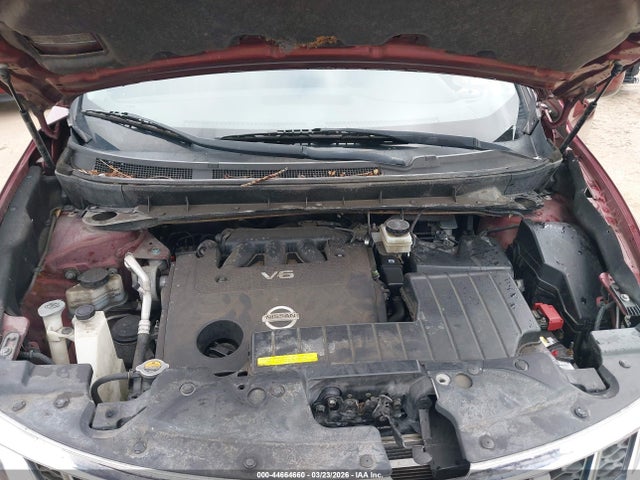 2012 Nissan Murano Sl მანქანა იყიდება აუქციონზე, vin: JN8AZ1MW4CW236834, აუქციონის ნომერი: 44664660