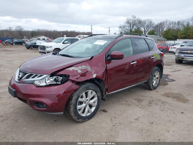 2012 Nissan Murano Sl მანქანა იყიდება აუქციონზე, vin: JN8AZ1MW4CW236834, აუქციონის ნომერი: 44664660