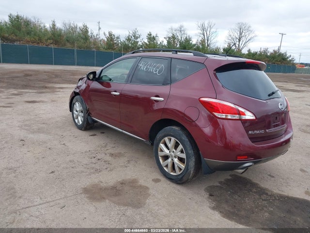 2012 Nissan Murano Sl მანქანა იყიდება აუქციონზე, vin: JN8AZ1MW4CW236834, აუქციონის ნომერი: 44664660