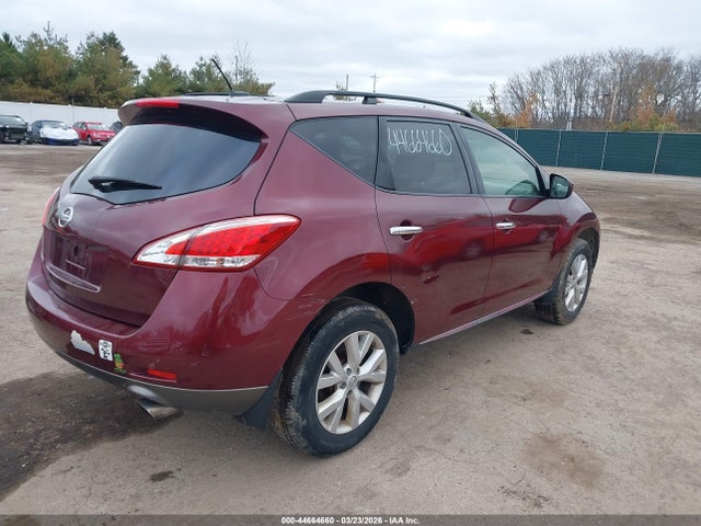 2012 Nissan Murano Sl მანქანა იყიდება აუქციონზე, vin: JN8AZ1MW4CW236834, აუქციონის ნომერი: 44664660
