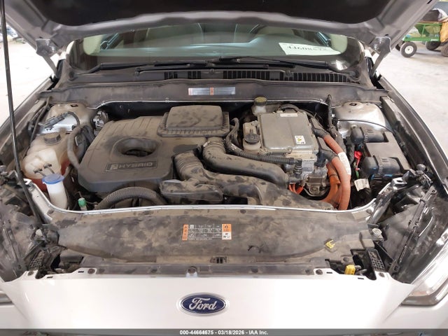 3FA6P0UU6JR100646 Ford Fusion Hybrid S