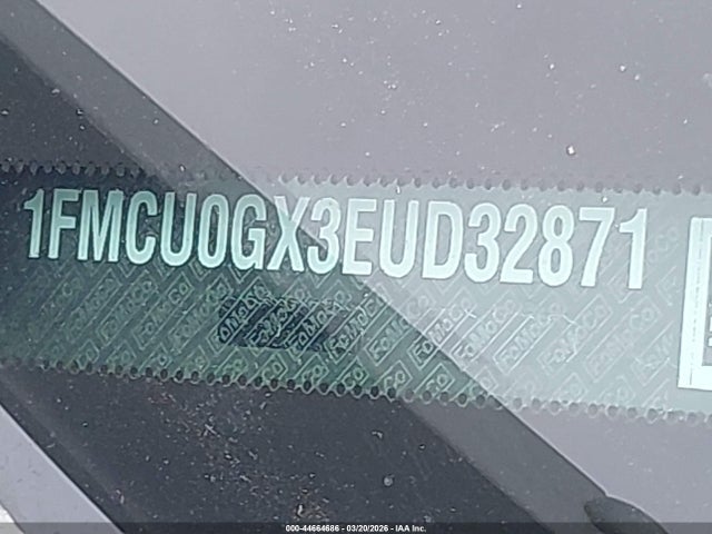 1FMCU0GX3EUD32871 Ford ESCAPE SE