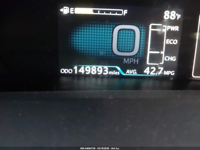 JTDKBRFU6H3054270 Toyota Prius Two