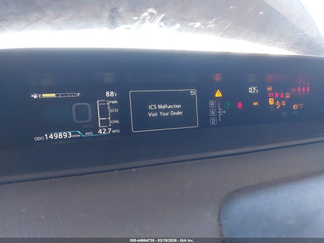 JTDKBRFU6H3054270 Toyota Prius Two