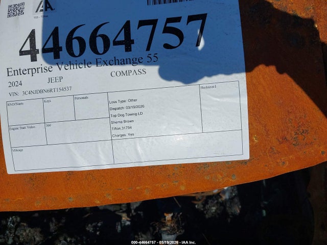 2024 JEEP COMPASS 3C4NJDBN6RT154537 Photo 8