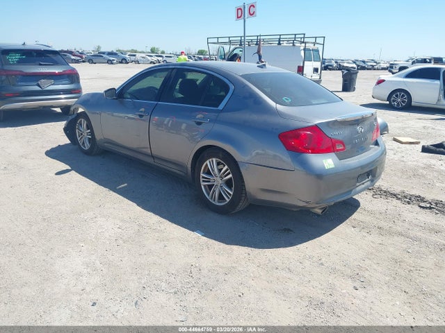 Продажа на аукционе авто 2011 Infiniti G25 Journey, vin: JN1DV6APXBM602856, номер лота: 44664759