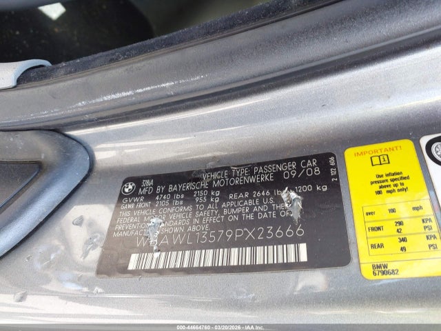 2009 BMW 328I WBAWL13579PX23666 Photo 8