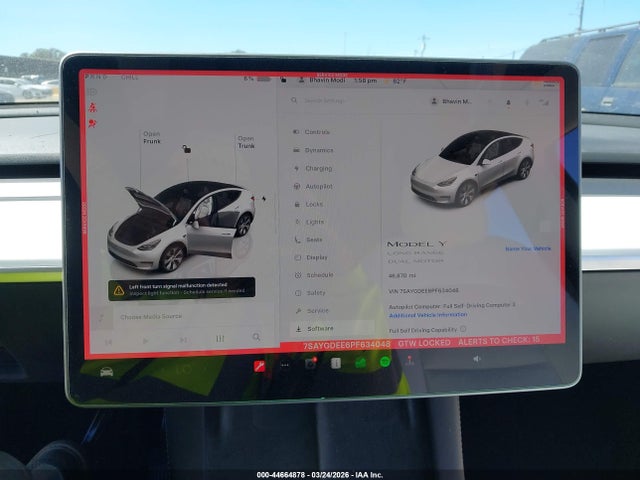 2023 TESLA MODEL Y 7SAYGDEE6PF634048 Photo 6