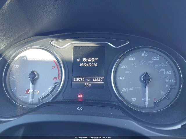 44664897 :رقم المزاد ، WAUB1GFF0G1034760 vin ، 2016 Audi S3 2.0t Premium Plus مزاد بيع