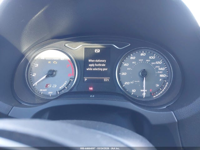 44664897 :رقم المزاد ، WAUB1GFF0G1034760 vin ، 2016 Audi S3 2.0t Premium Plus مزاد بيع