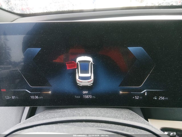 2025 Bmw Ix Xdrive50 მანქანა იყიდება აუქციონზე, vin: WB523CF05SCU12095, აუქციონის ნომერი: 44664902