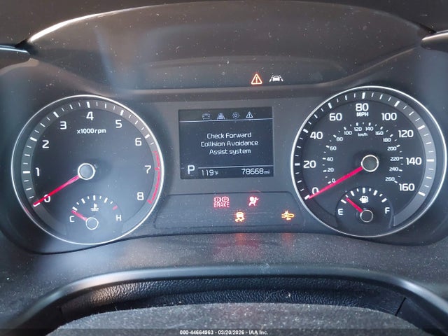 3KPF24AD3LE255587 KIA Forte Lxs