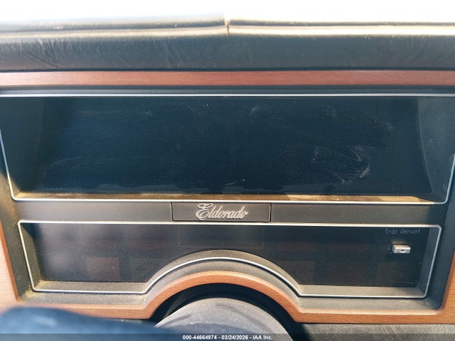 1987 CADILLAC ELDORADO 1G6EL1184HU611342 Photo 6