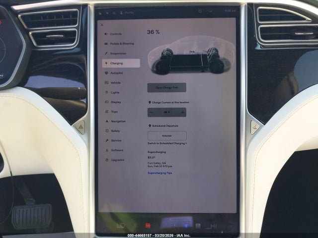2018 Tesla Model X 100d/75d/p100d მანქანა იყიდება აუქციონზე, vin: 5YJXCAE23JF089345, აუქციონის ნომერი: 44665157