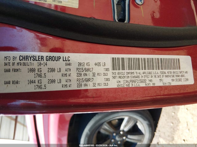 Jeep Patriot Altitude Edition 2015 1C4NJPBA6FD156692 Image 9