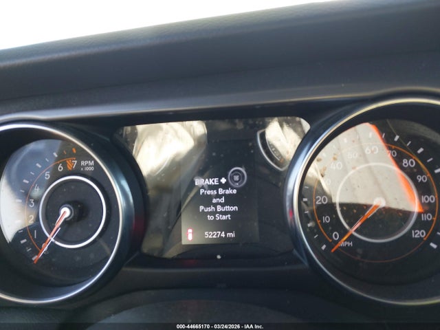 44665170 :رقم المزاد ، 1C4HJXDG4NW180166 vin ، 2022 Jeep Wrangler Unlimited Sport 4x4 مزاد بيع