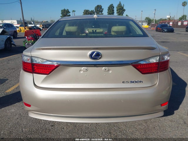 Aukcja sprzedaży 2013 Lexus Es 300h, vin: JTHBW1GG6D2015160, numer aukcji: 44665220