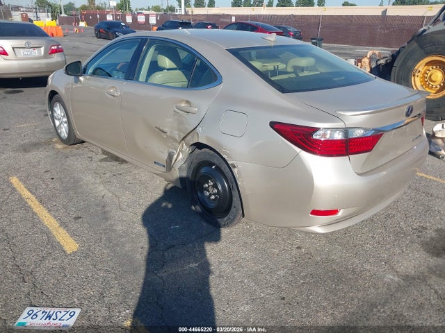 Aukcja sprzedaży 2013 Lexus Es 300h, vin: JTHBW1GG6D2015160, numer aukcji: 44665220