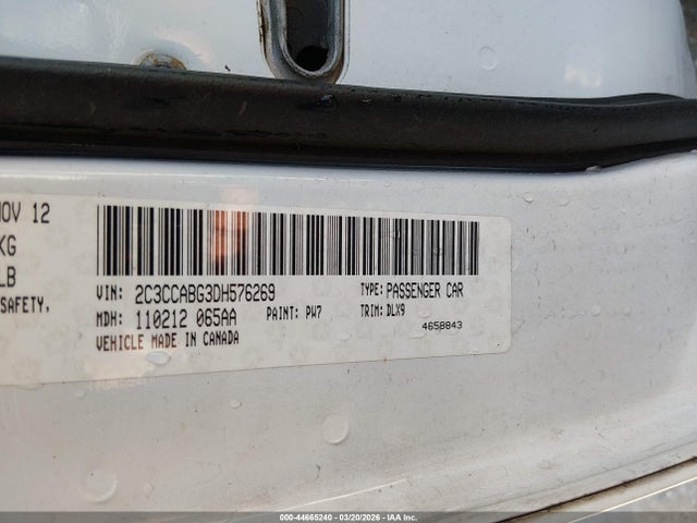 2013 CHRYSLER 300 2C3CCABG3DH576269 Photo 8