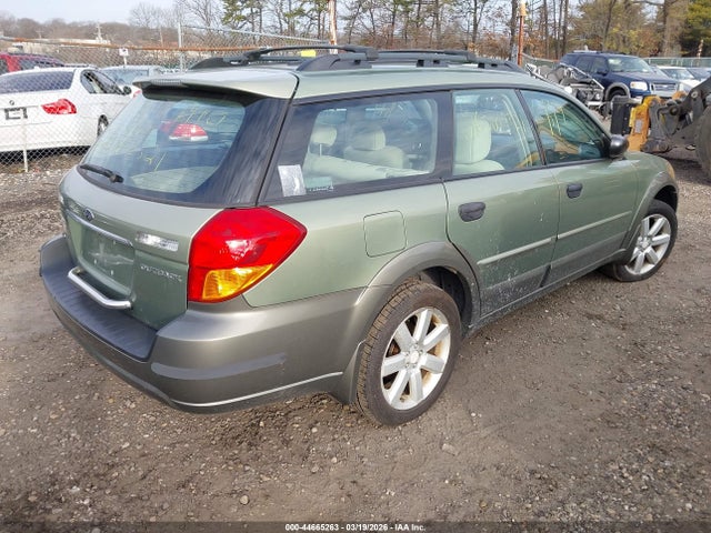 2007 Subaru Outback 2.5i მანქანა იყიდება აუქციონზე, vin: 4S4BP61C577327376, აუქციონის ნომერი: 44665263