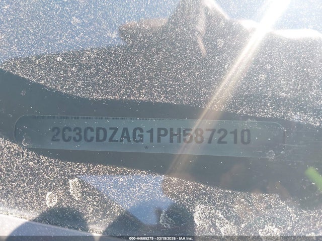 44665279 :رقم المزاد ، 2C3CDZAG1PH587210 vin ، 2023 Dodge Challenger Sxt مزاد بيع