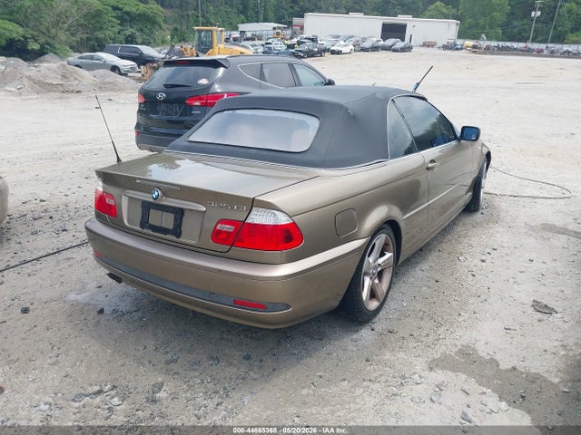 2005 Bmw 325ci მანქანა იყიდება აუქციონზე, vin: WBABW33465PL35346, აუქციონის ნომერი: 44665368