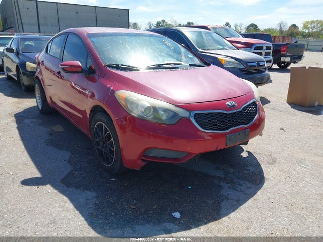 2016 KIA FORTE KNAFX4A69G5565373