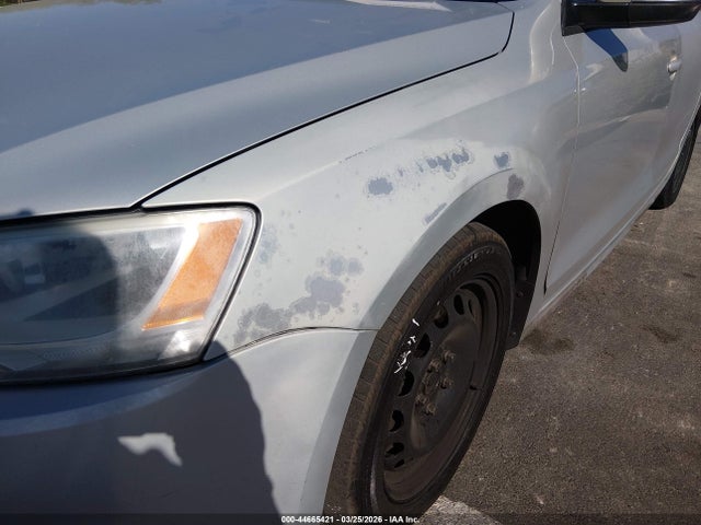 2012 Volkswagen Jetta 2.5l Se მანქანა იყიდება აუქციონზე, vin: 3VWDP7AJ4CM026418, აუქციონის ნომერი: 44665421