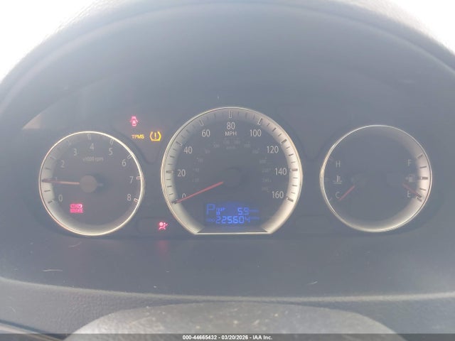 44665432 :رقم المزاد ، 5NPET46C79H407822 vin ، 2009 Hyundai Sonata Gls مزاد بيع