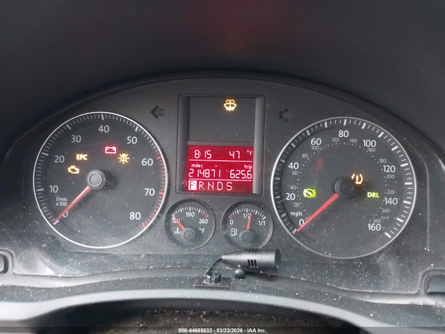44665532 :رقم المزاد ، 3VWEF71K37M182875 vin ، 2007 Volkswagen Jetta Wolfsburg Edition مزاد بيع