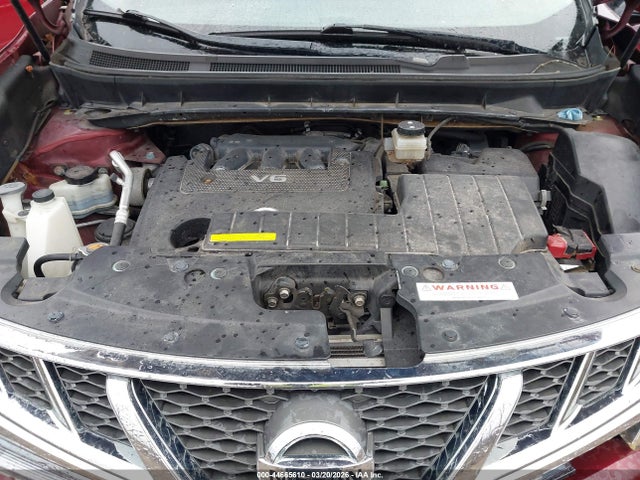2012 Nissan Murano Sv მანქანა იყიდება აუქციონზე, vin: JN8AZ1MW5CW226829, აუქციონის ნომერი: 44665610