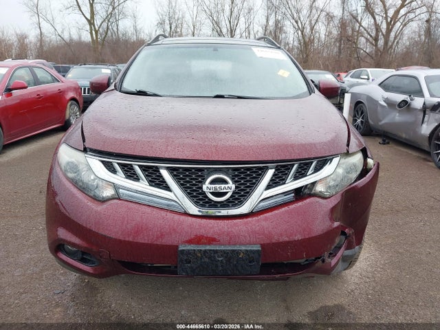 2012 Nissan Murano Sv მანქანა იყიდება აუქციონზე, vin: JN8AZ1MW5CW226829, აუქციონის ნომერი: 44665610