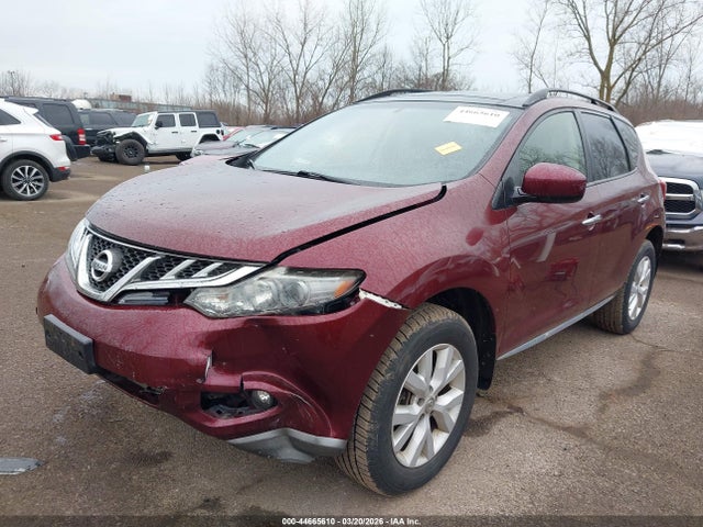 2012 Nissan Murano Sv მანქანა იყიდება აუქციონზე, vin: JN8AZ1MW5CW226829, აუქციონის ნომერი: 44665610