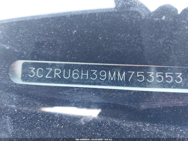 3CZRU6H39MM753553 Honda Hr-v Awd Lx