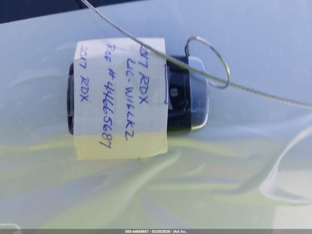 44665687 :رقم المزاد ، 5J8TB4H34HL003248 vin ، 2017 Acura Rdx Acurawatch Plus Package مزاد بيع