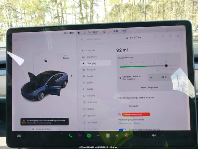 44665698 :رقم المزاد ، 5YJ3E1EA2JF164200 vin ، 2018 Tesla Model 3 Long Range/mid Range مزاد بيع