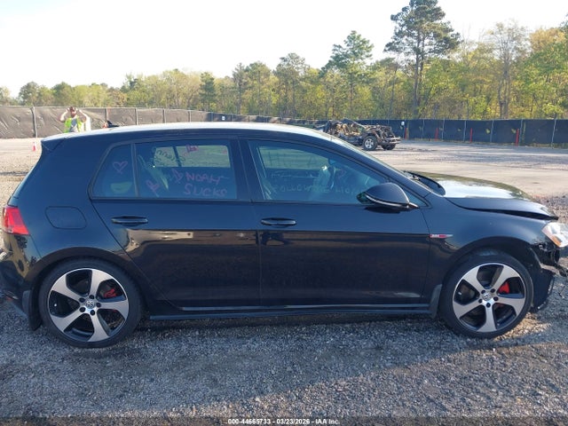 2017 Volkswagen Golf Gti Autobahn 4-door/s 4-door/se 4-door/sport 4-door მანქანა იყიდება აუქციონზე, vin: 3VW4T7AU9HM064532, აუქციონის ნომერი: 44665733