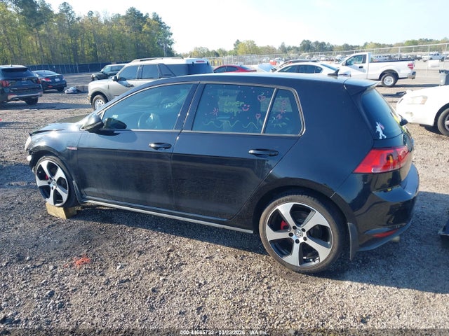 2017 Volkswagen Golf Gti Autobahn 4-door/s 4-door/se 4-door/sport 4-door მანქანა იყიდება აუქციონზე, vin: 3VW4T7AU9HM064532, აუქციონის ნომერი: 44665733