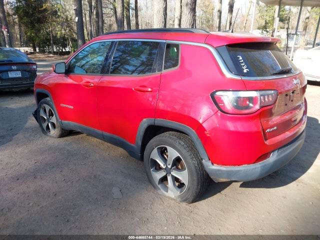 2017 Jeep New Compass Latitude 4x4 მანქანა იყიდება აუქციონზე, vin: 3C4NJDBB9HT597138, აუქციონის ნომერი: 44665744