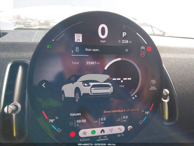 44665776 :رقم المزاد ، WMZ23GA06S7P43585 vin ، 2025 Mini Countryman Cooper S مزاد بيع