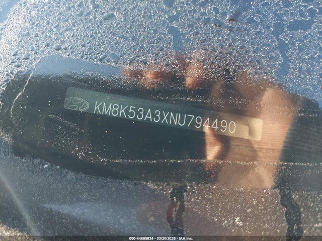 Aukcja sprzedaży 2022 Hyundai Kona Limited, vin: KM8K53A3XNU794490, numer aukcji: 44665824