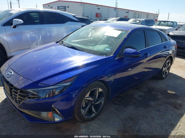 2022 Hyundai Elantra Limited მანქანა იყიდება აუქციონზე, vin: KMHLP4AG5NU224906, აუქციონის ნომერი: 44665893