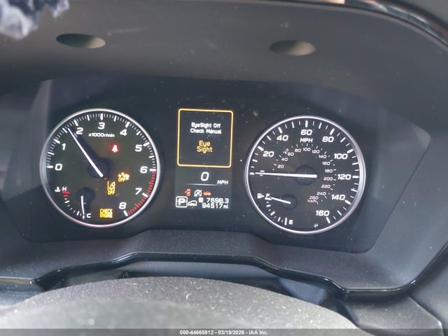 44665912 :رقم المزاد ، 4S4BTACC0L3215467 vin ، 2020 Subaru Outback Premium مزاد بيع